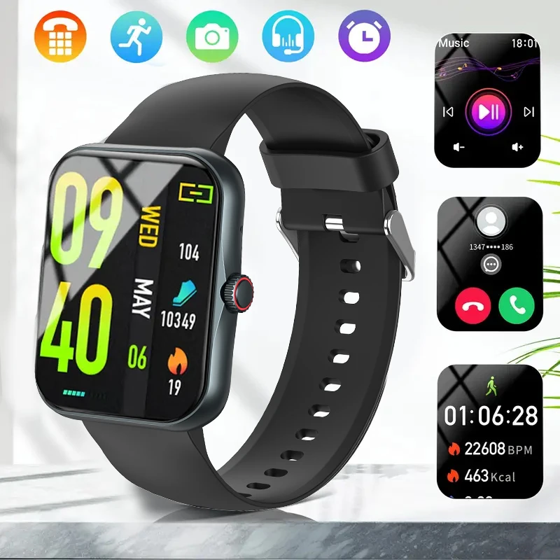 

Smart watch, wireless calling /dial, multi -Sport mode,Suitable for men and women, sports watches, Custom Wallpaper,for iPhone/A