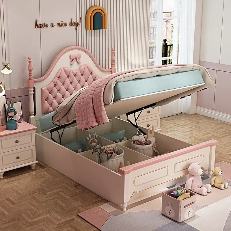Transport Hotel Bed Simple Girls Bedding Headboards Bed Frame Bedroom Children Office Muebles De Dormitorio Lounge Furniture