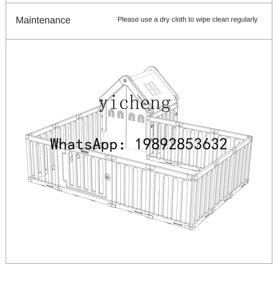 AG  Rainbow Game Fence Baby   House Protective Grating Indoor on the Ground