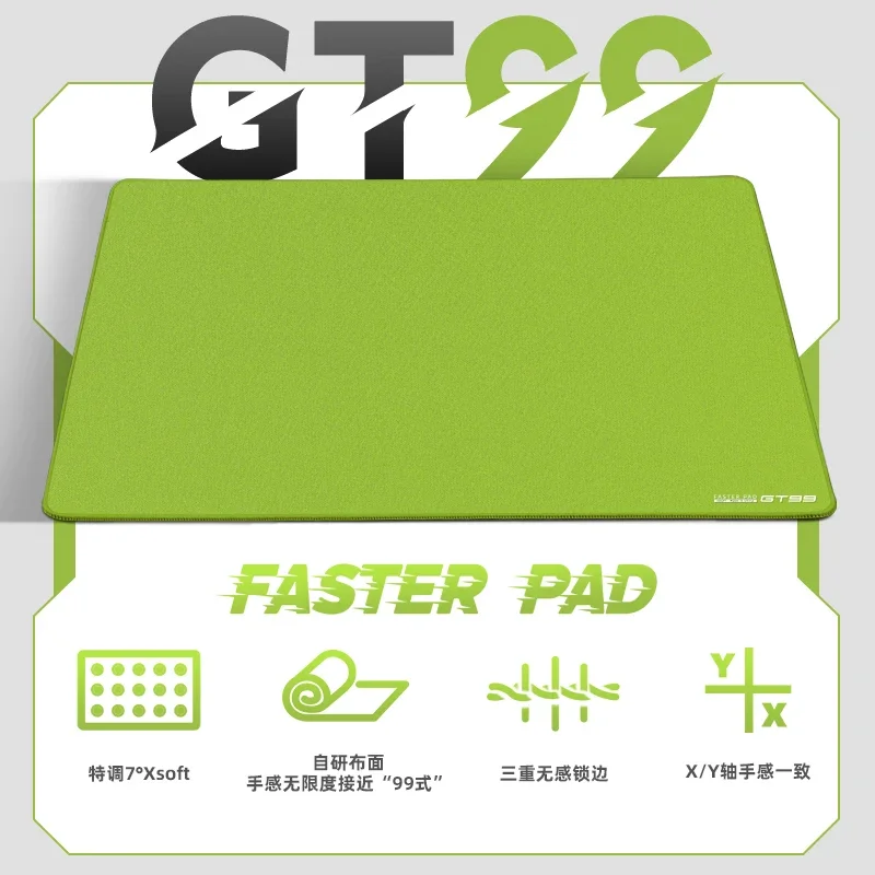 Fasterpad GT99 Gaming Mouse Pad ของแท้ผลิตภัณฑ์ Custom Fine Control Neutral 400X450 FPS E-sports Mousepad Csgo Valorant