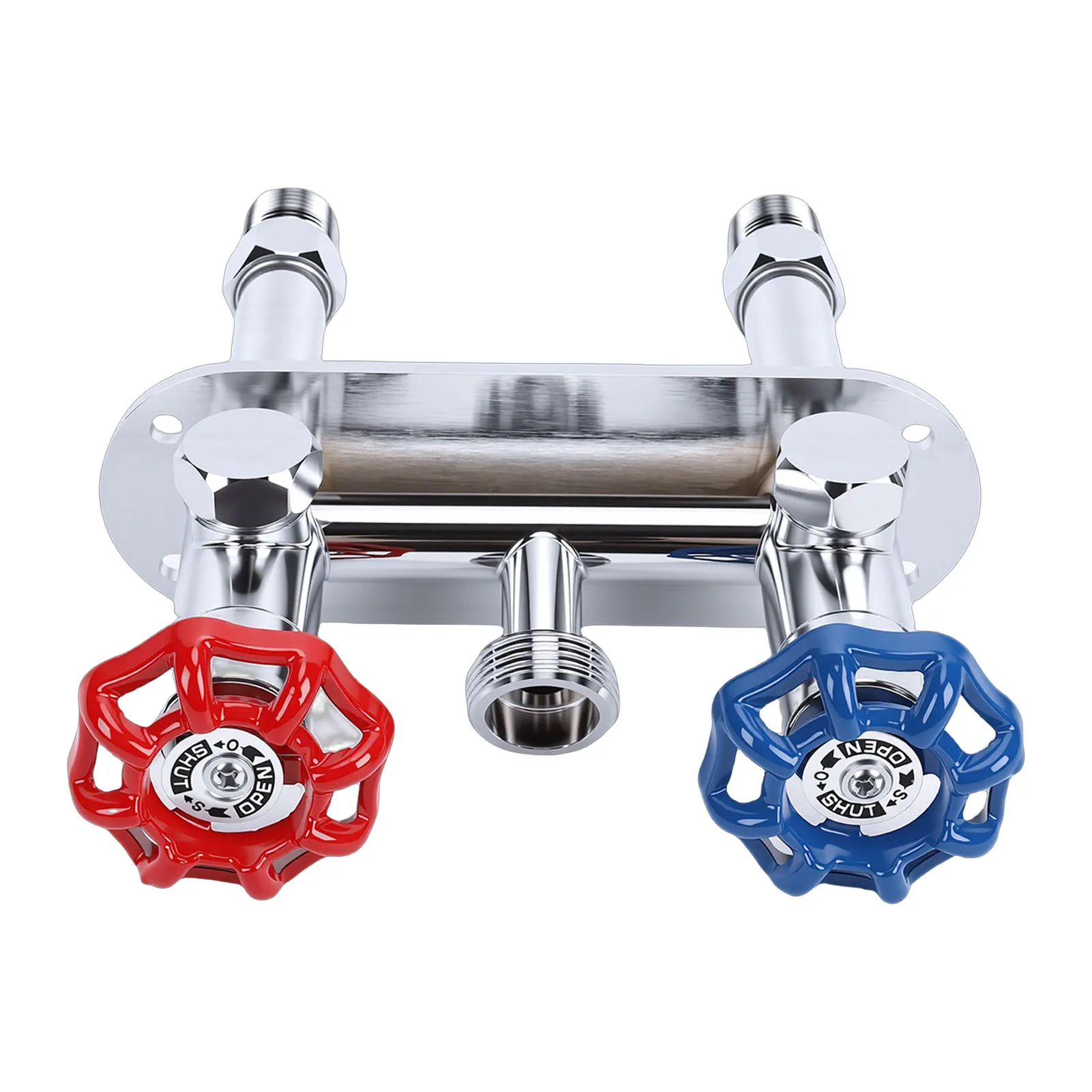 Frostless Water Spigot 3/4 Male GHT Brass Freeze Proof Hot Cold Water Faucet for Outdoor Freeze Proof Outdoor Water Faucet