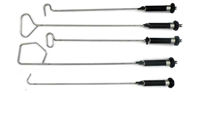 Surgical Instruments Laparoscopic Goldfinger Liver Retractor Laparoscopy Gold Finger