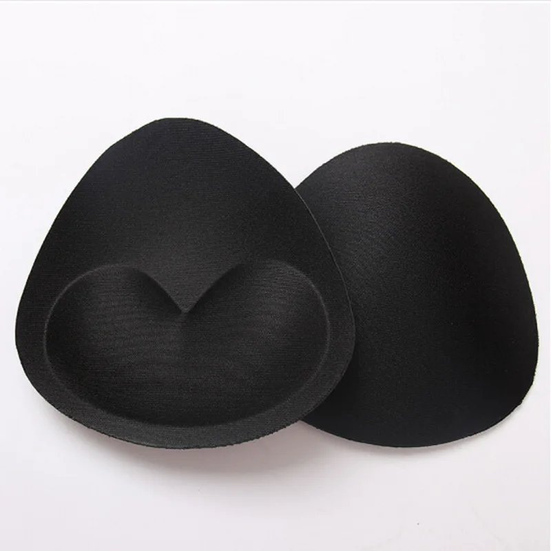 Espessado Esponja Bra Pads, Push Up Breast Enhancer, Sutiã removível Padding, Insere copos para maiô, Bikini Padding Intimates