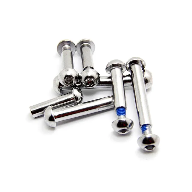 Kalosse M8 Suspension Screw Mountain Bike Shock Screws Bike Bolts Carbon Steel Strong Screws
