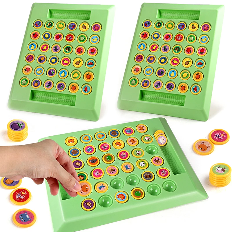 

1set Memory Match Game Flip Chess Two Player Battle Toy Large Size Childrens Logic Thinking Training Party Board Game