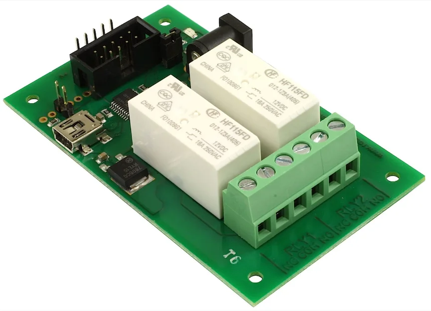SCR02 - Intelligent Relay Controller Module Development Board