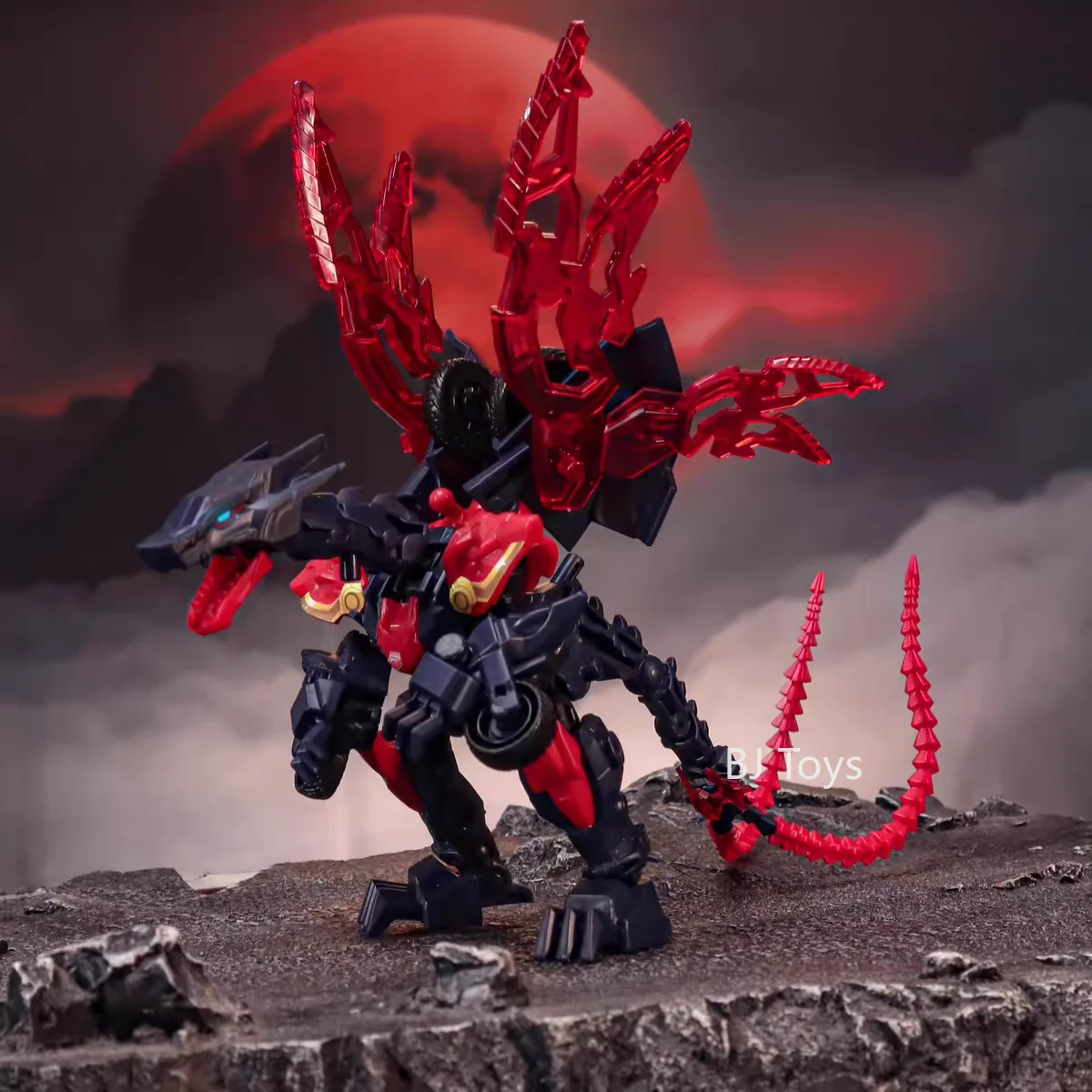 3 em 1 brinquedo transformador diy três reinos temático Huaxia Mecha Soul, três modos, combinação 6 em 1, robô de montagem para crianças