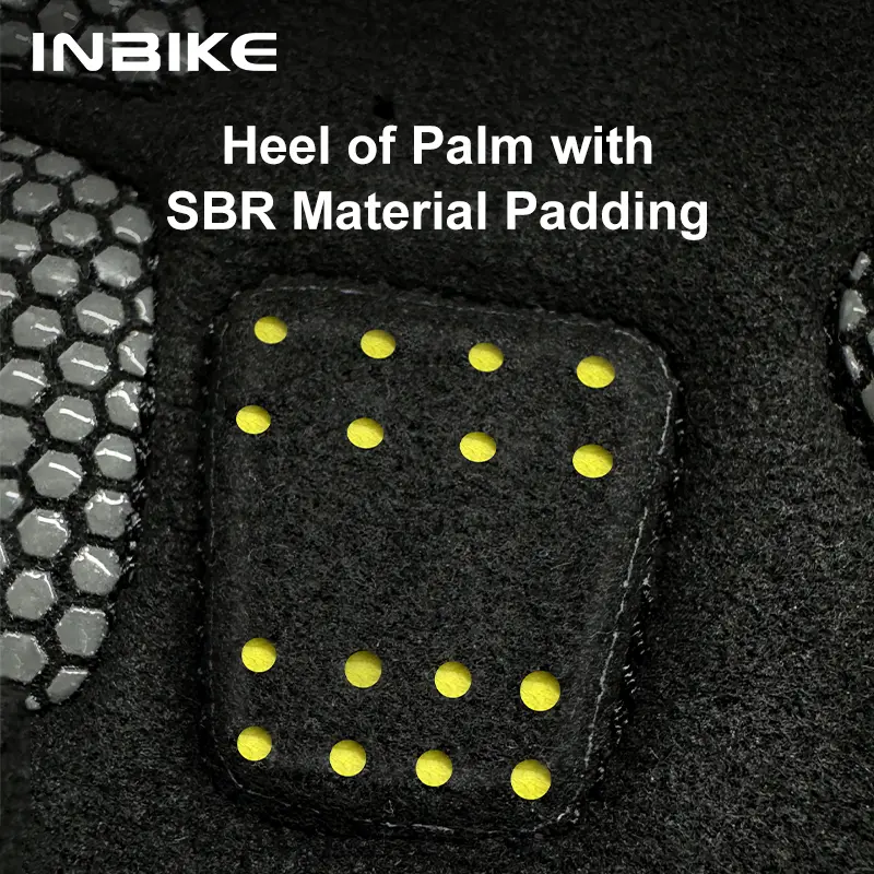INBIKE Half Finger MTB Cycling Gloves Summer Bicycle Gloves for Men Riding SBR Palm Padded Mountain Road Bike Gloves Accessories - 5