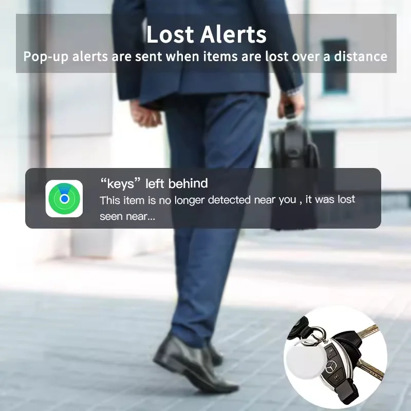 Airtag Bluetooth GPS Trackers IPX5 Waterproof Sport Tracking Positioner AntiTheft Locator Device For iPhone FIND MY image 3