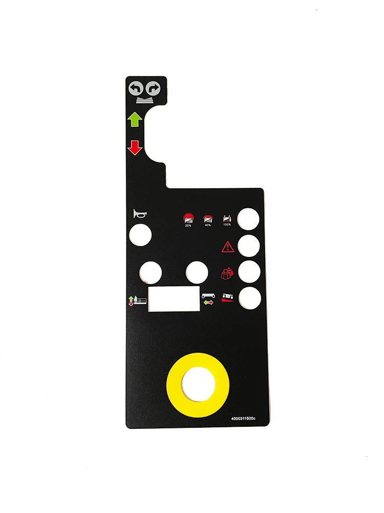 Haulotte Upper Control Box Label 4000311500
