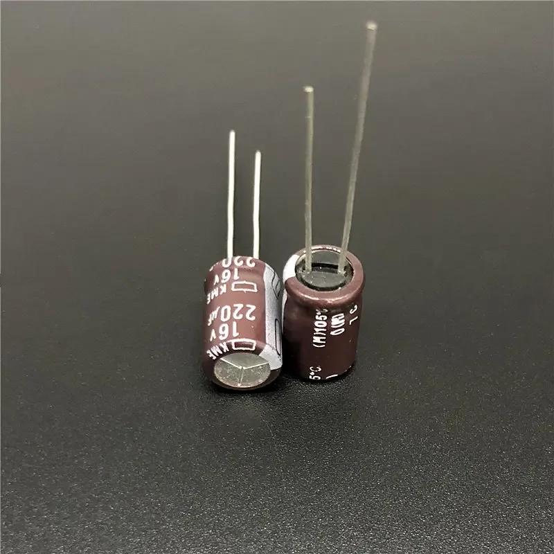 10Pcs/100Pcs 220uF 16V Japan NCC KME Series 8x11.5mm 16V220uF Electrolytic Capacitor