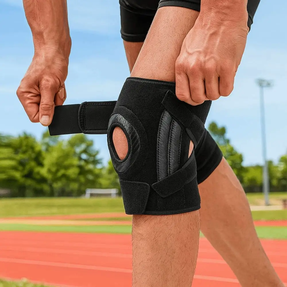 

Leg Protector High Elastic Sport Knee Pads Breathable Leg Cover Knee Braces Compression Comfortable Sport Knee Support Yoga