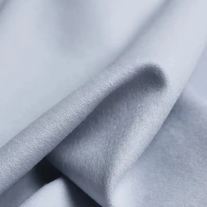 Redraspberry Light Blue Wollen Wool Overcoating Garment Materials Women Overcoat Jacket DIY Sewing Clothes Fabrics Freeshipping