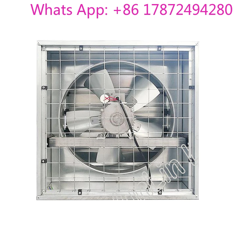 38cm Industrial Exhaust Fan High Power Extractor VentilationFactory Vent Fan Strong Air Rate Lower Energy Exhaust Fan