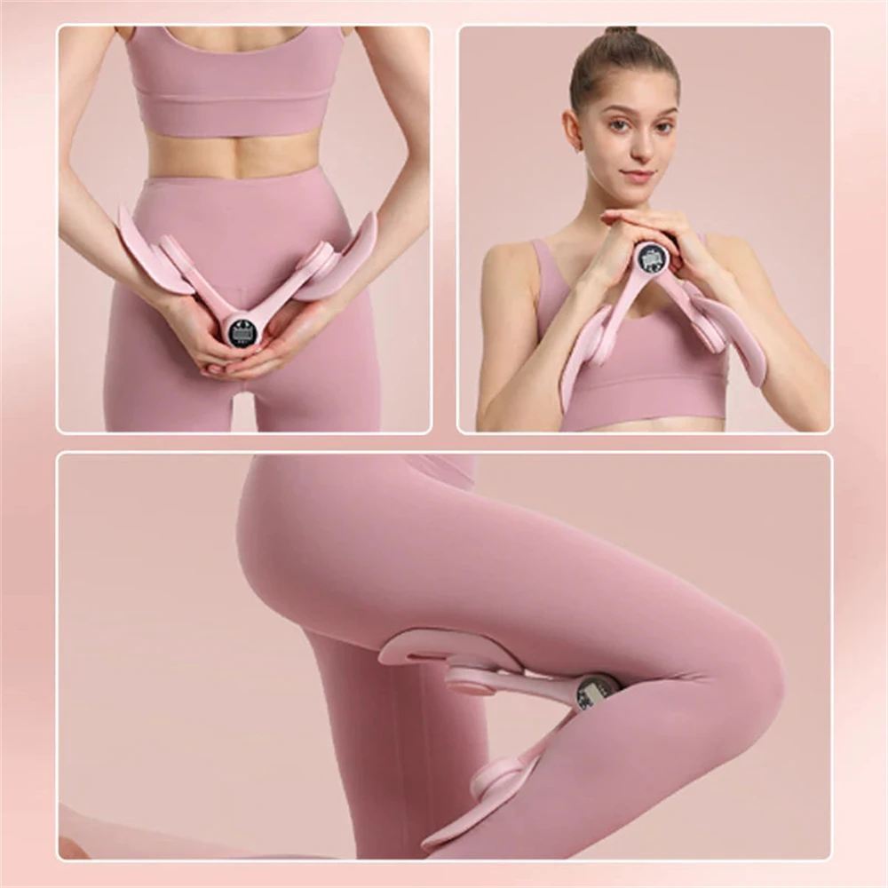 

﻿ Portable Hip Trainer Adjustable Multifunctional Counting Non-Slip Comfortable Pelvic Floor Muscle Trainer Trimmer Inner Thigh