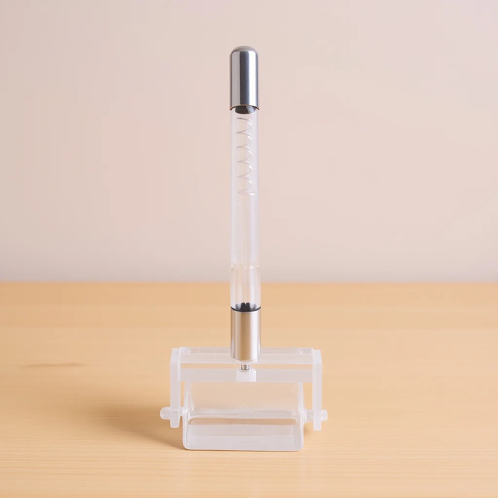 Acessório de rolo de vidro de alta frequência para dispositivo facial ferramenta vermelha peças de máquina de beleza rolo de cuidados com a pele