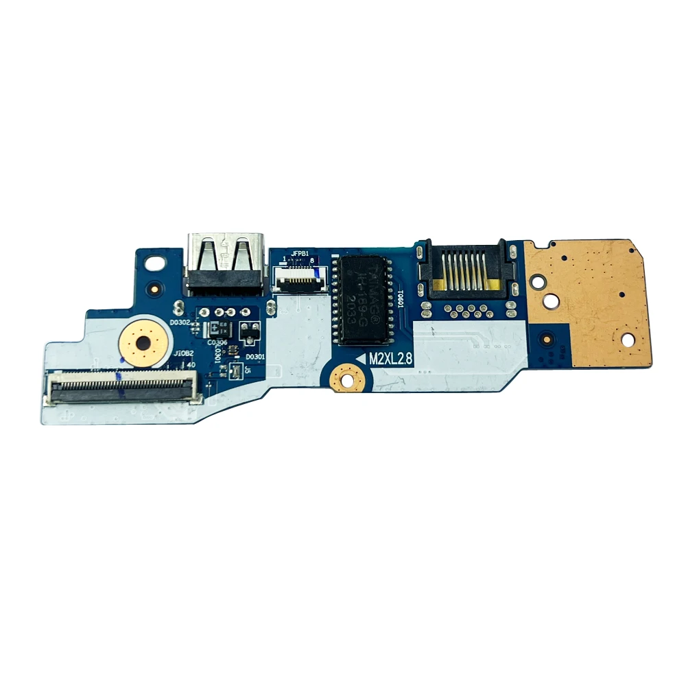 USB board For Lenovo ThinkPad E14 Gen 2 20TA 20TB 5C50Z44715 NS-D012 Equipped with fingerprint card reader interface