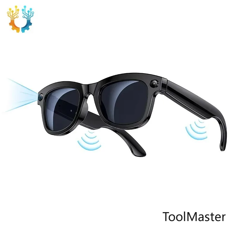 

【2026】Yesido BT Waterproof 8-megapixel Anti Voice Interaction Dual Microphone Noise Reduction AI Camera Smart Glasses IO42