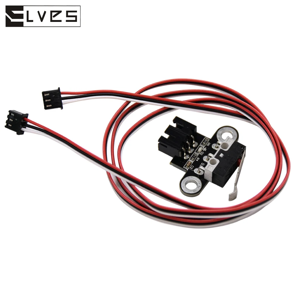 ELVES 3D Printer Parts Endstop Mechanical Limit Switch Accessories Module Z Endstop Horizontal Type for RAMPS 1.4 RepRap DIY