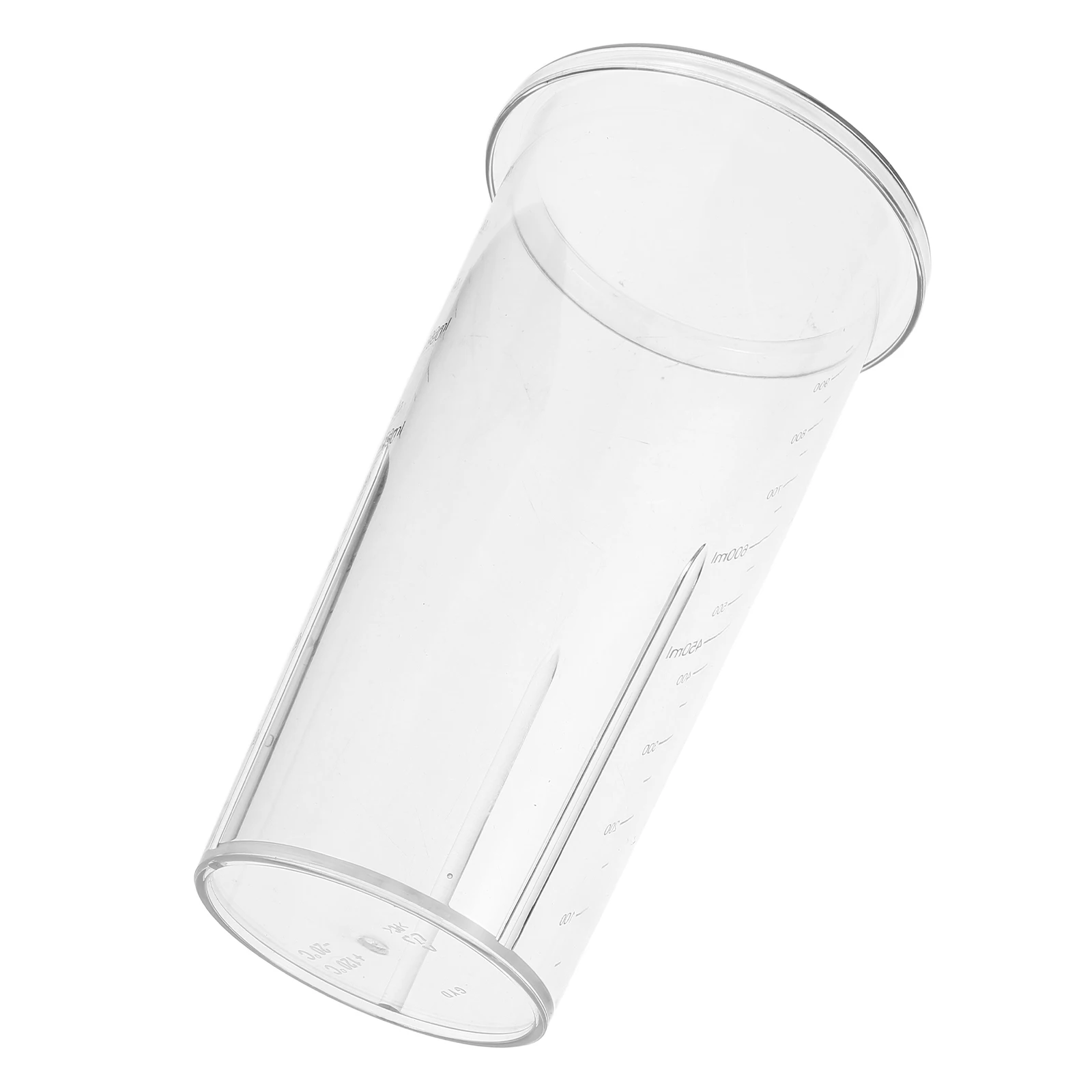 

1pc 1000Ml Blender Replacement Plastic Blending Cup For Smoothies Juices Graduated Mixing Cup With Scale Compatible With