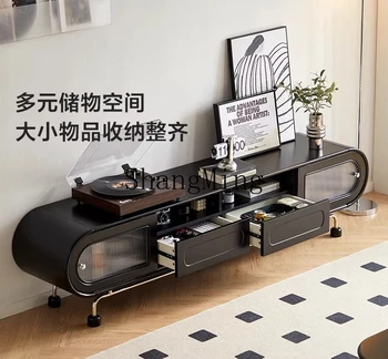 HJ medieval style coffee table minimalist small apartment TV cabinet living room home new removable side table