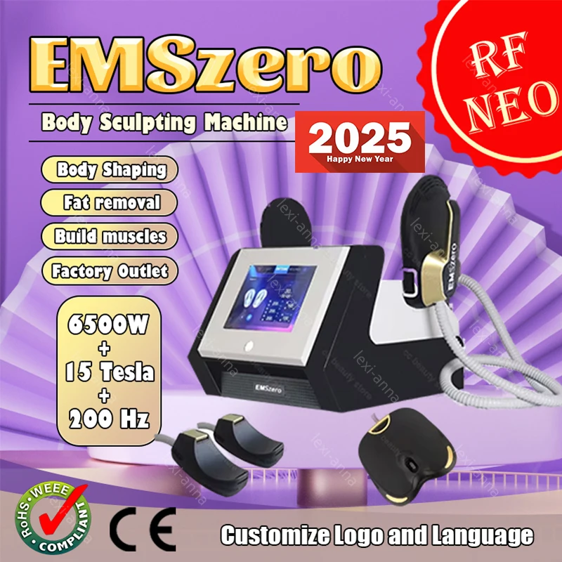 

2025 Newest Fat Removal EMSzero Body Sculpting RF Machine Neo Body Shaping HI-EMTI Weight Lose Muscle Stimulator