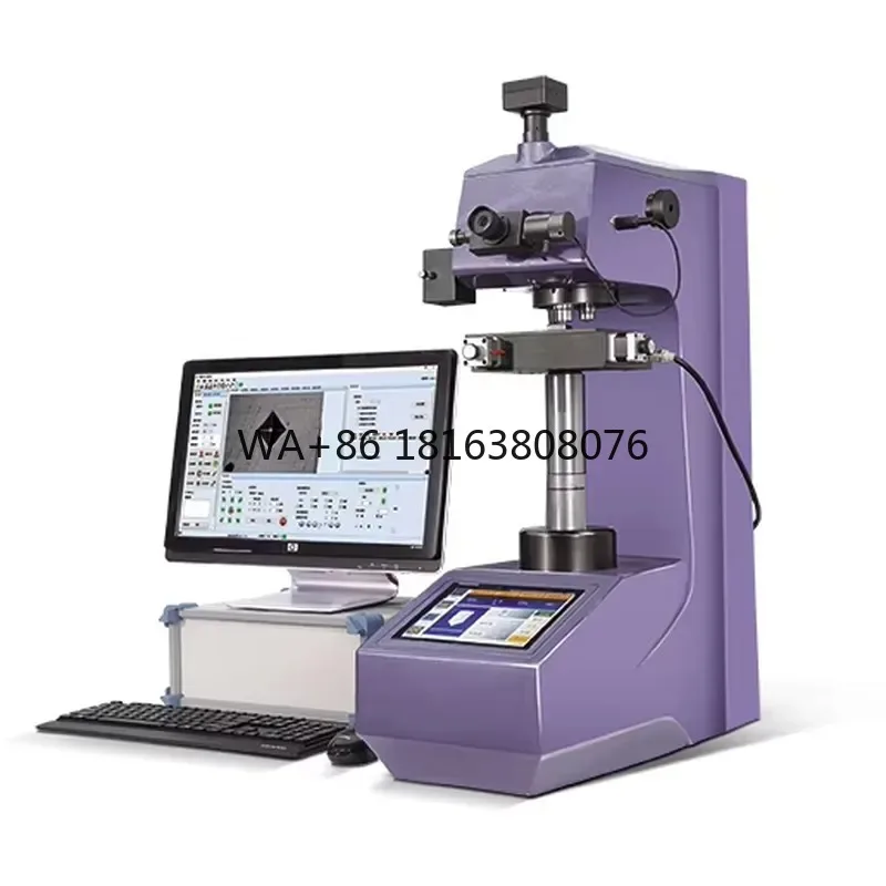 Automatic Digital Micro Hardness Tester With CCD Camera Touch Screen ISO 6507 ASTM E384 for Metal Testing