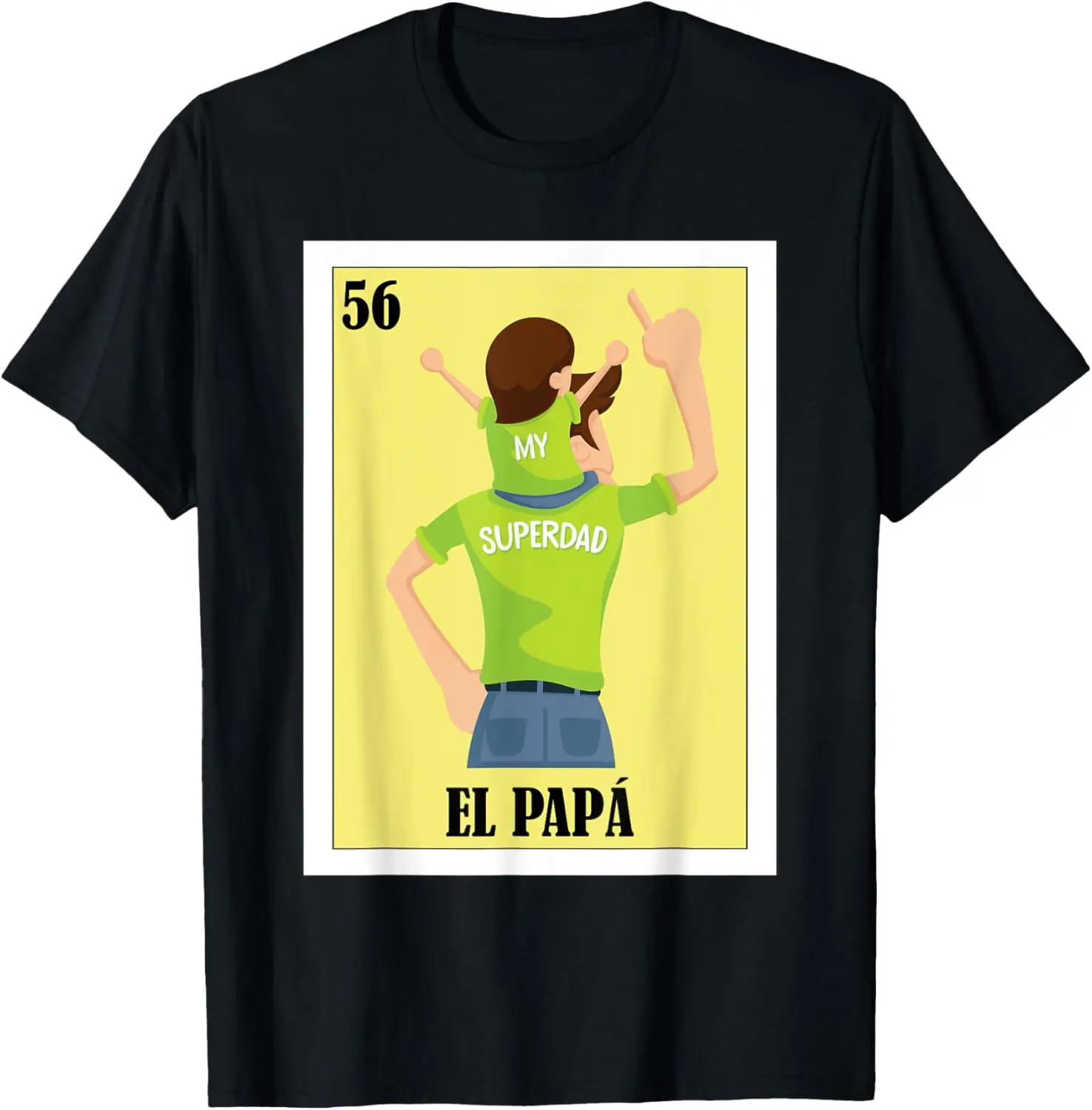 

Funny Mexican Design For Dad - El Papa T-Shirt Anime Clothes Streetwear Mens T Shirts Graphic Camisas Oversized T Shirt