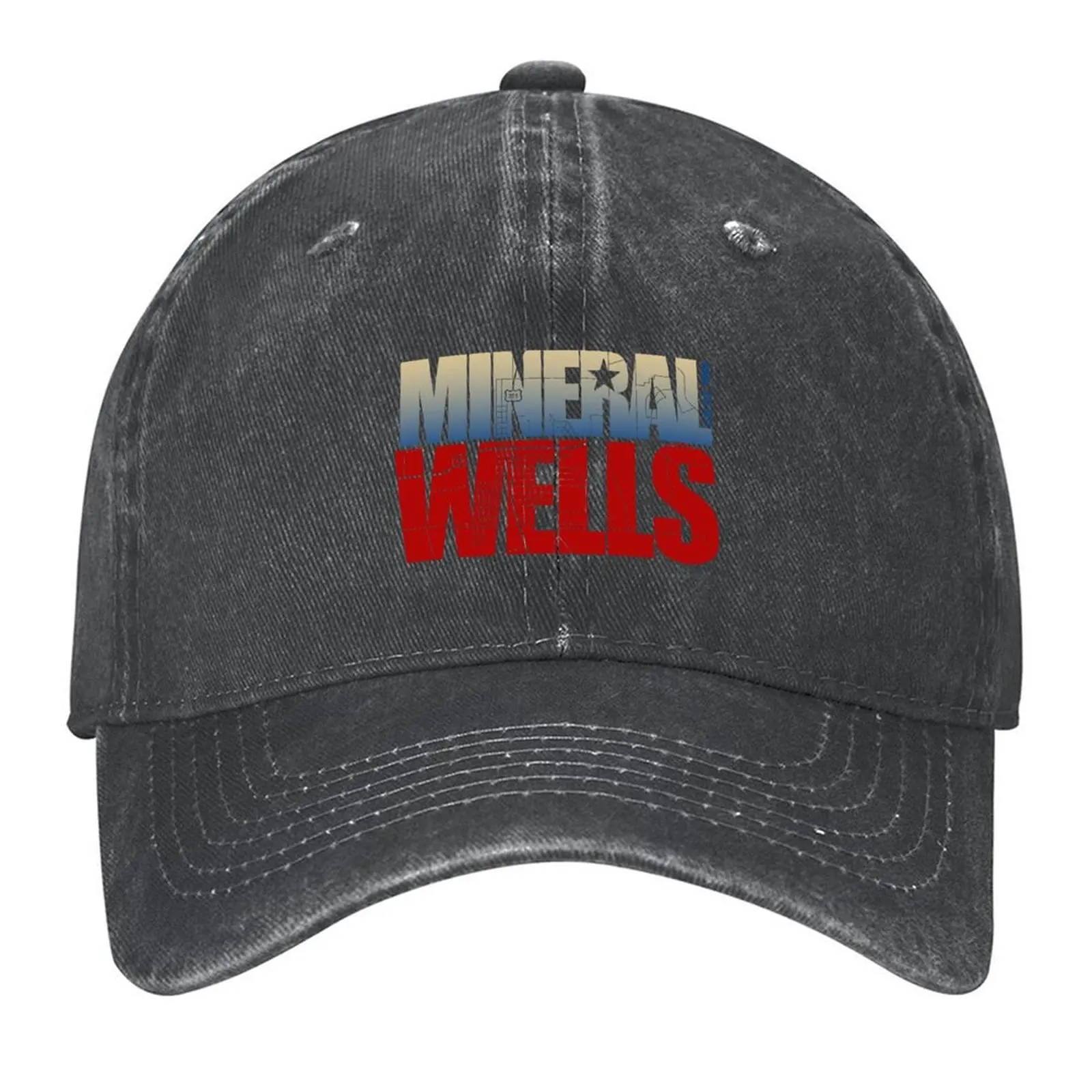 

Mineral Wells Baseball Cap Beach Sports Cap custom caps western Hat Men Women's
