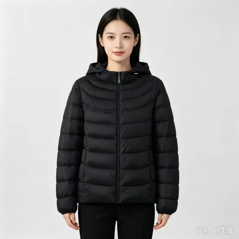 Fashion Fashion Women Puffer Jackets Ultralight Down Cotton Jacket New Autumn Winter Long Sleeve Warm Hooded Coat Female Parka - Aliexpress Deal