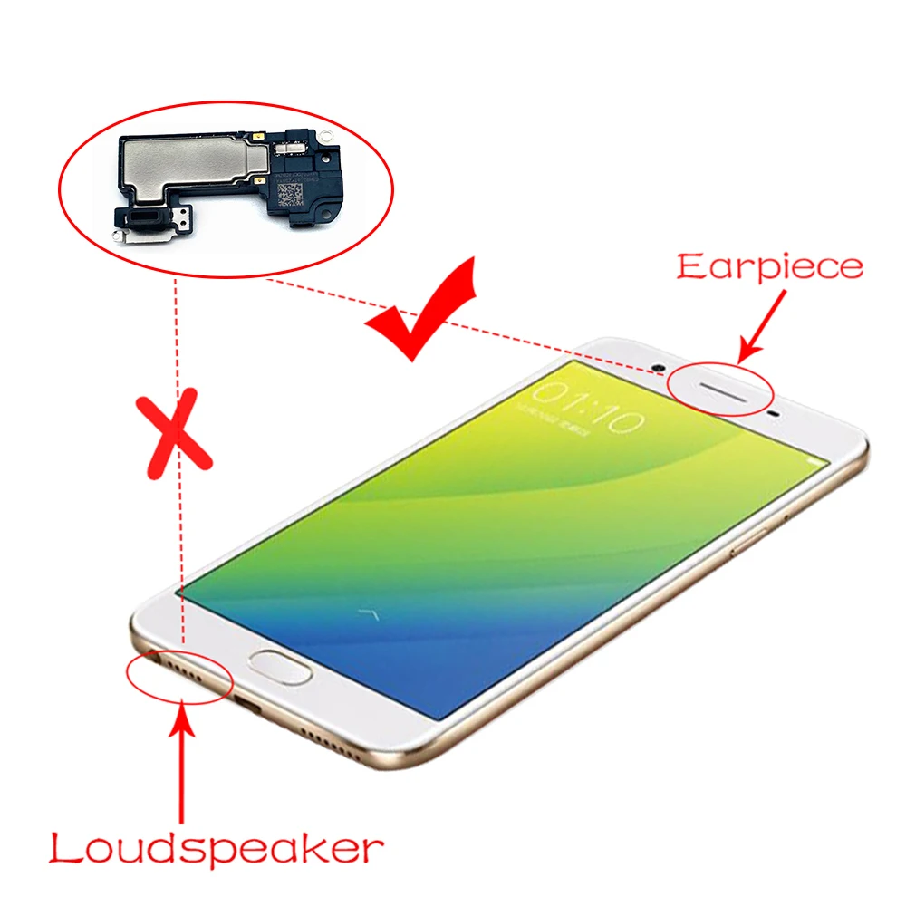 10Pcs/Lot, New Ear Speaker Earpiece Sound Flex Cable For iPhone 11 12 13 14 15 Pro Max Plus Mini Replacement Repair Parts