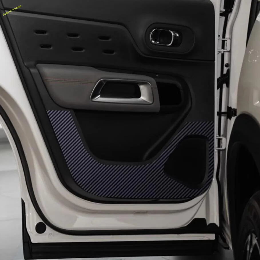 

Door Anti kick Pad Sticker Door Protection Side Edge Cover Trim Mats Fit For Citroen C5 Aircross 2018 - 2024 Car Accessories