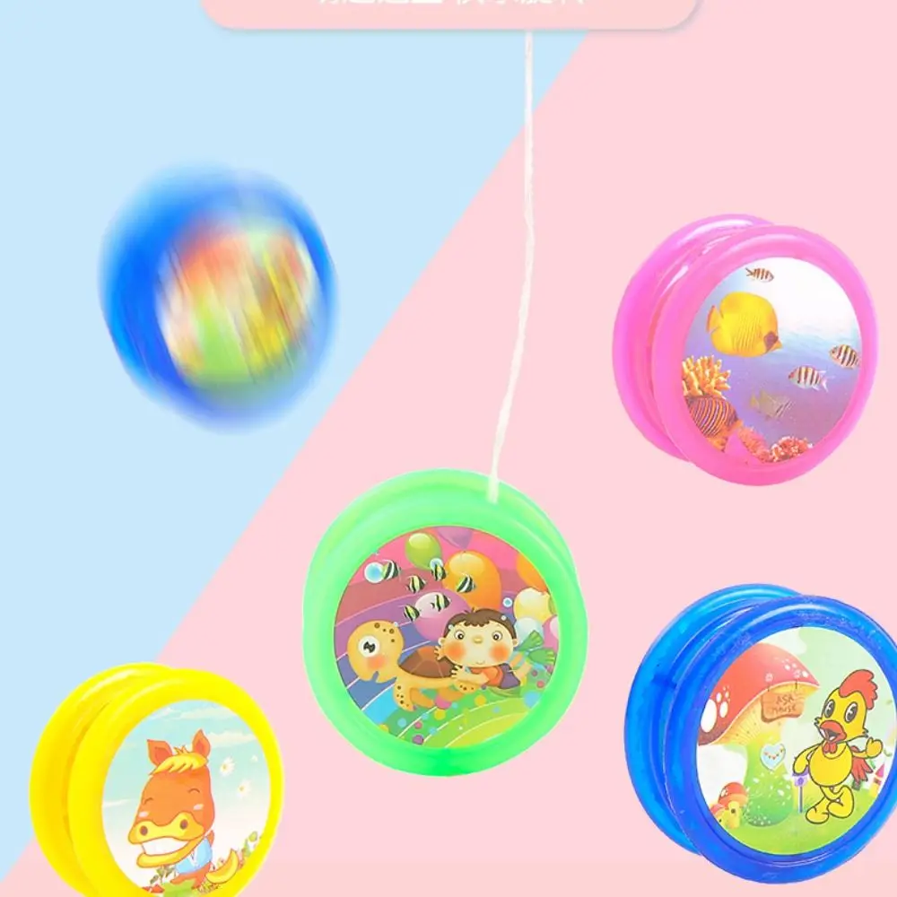 Simplicity Plastic 1A Yoyo Ball Anti Drop Wear-resistant Yoyo Toys Concentration Beginner Dead Sleep Yoyo