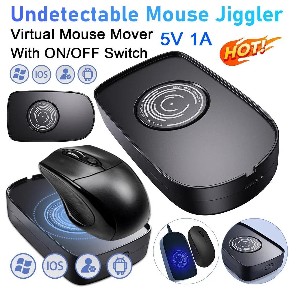 

Невидимая Проводная беспроводная мышь, совместимая с компьютером, 5 В, 1 А