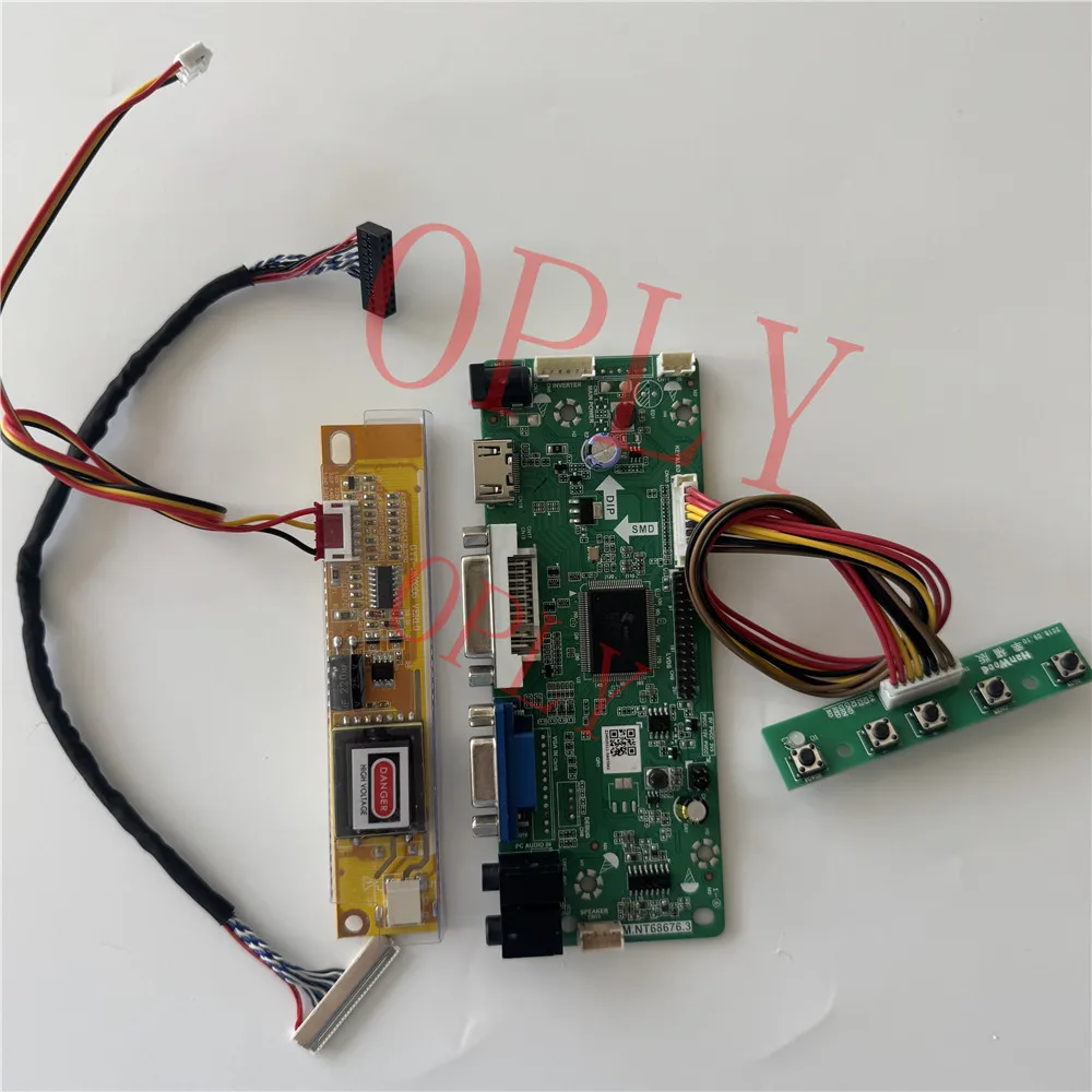 Controller board M.NT68676  HDMI-compatible  DVI VGA for LTN170WP-L02 LTN170WP-L01 LTN170WP-L03 1680X800 17inch LCD panel screen