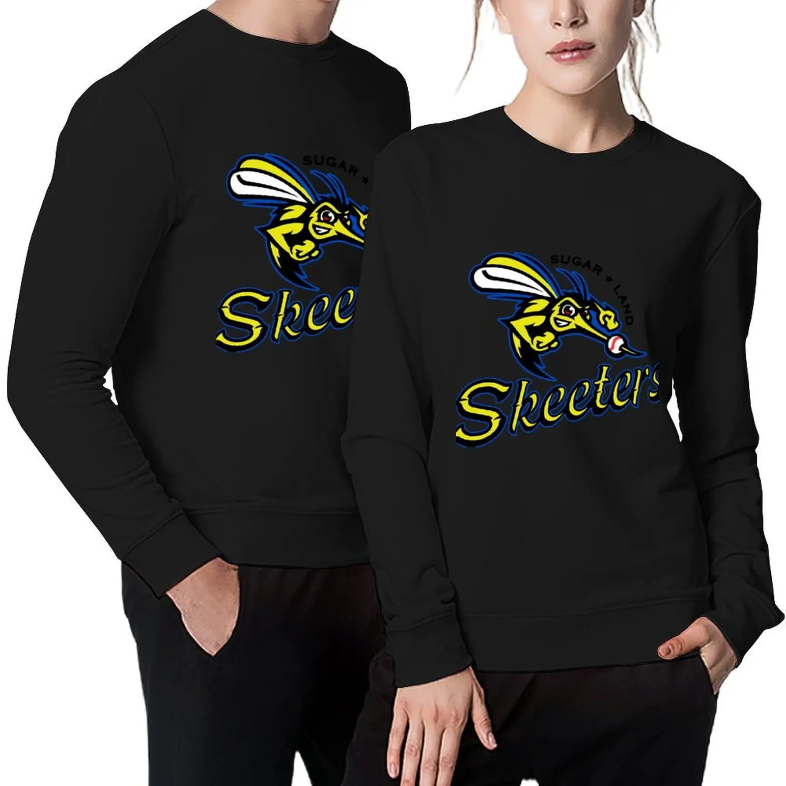 

Sugar Land Skeeters logo Pullover anime clothing male clothes mens clothes men's coat men sweatshirt