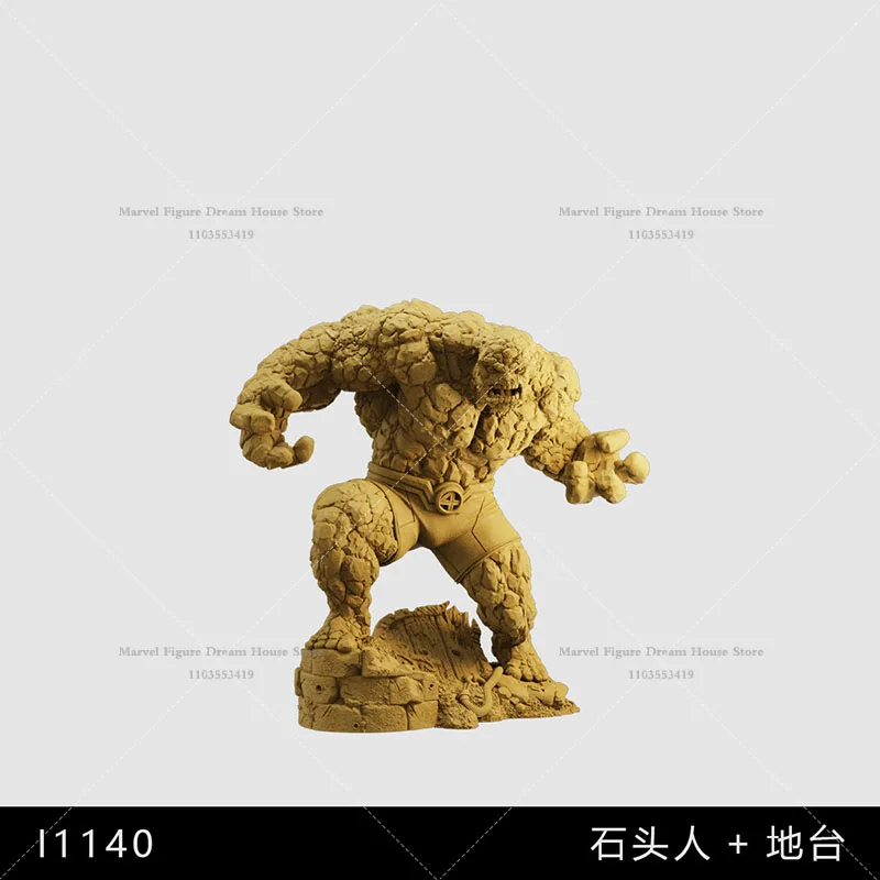 1/64 1/43 1/35 Scale Miniature Scene Dolls Un-panited White Figure Mini Model Susan Reed Johnny Ben Four Team VS Villain Doom view 3