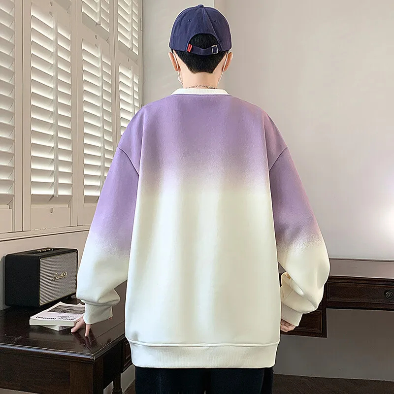 Pullover Male Fashion Hoodies For Men New in Sweatshirt Men's Sweat-Shirt Spring Autumn Loose Sport Casual Hombre Student Youth