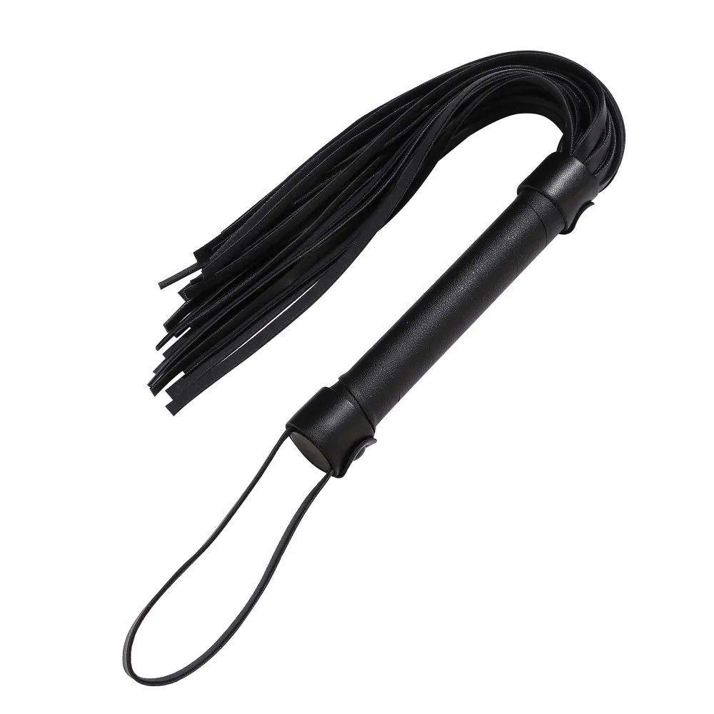 Sex Whip Aids Spanking BDSM Bondage Paddle Slave Flogger Sex Toys For Couple Exotic Accessories PU Leather Riding Crop