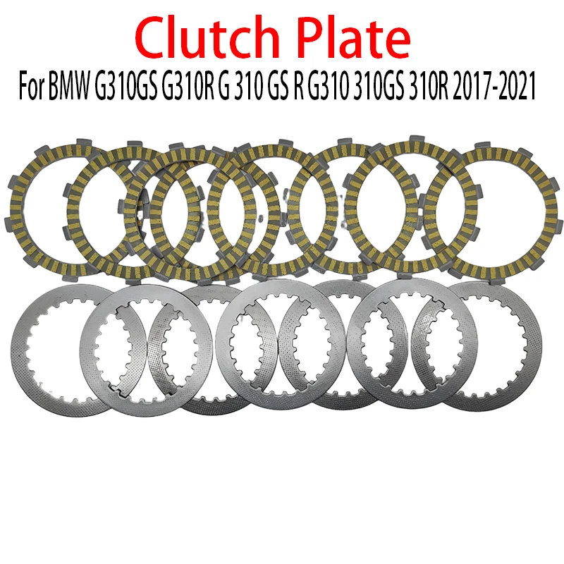 

For BMW G310GS G310R G 310 GS R G310 310GS 310R 2017 2018 2019 2020 2021 Motorcycle Clutch Disc Steel Plate Friction Plate