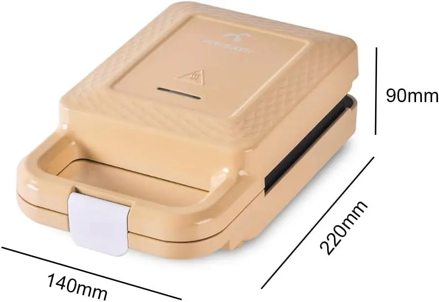 صانع الساندوتشات الكهربائية، صانع الساندوتشات ABS 650 وات، ماكينة صنع الساندوتشات والخبز والعجة والشواء والشواية، ماك خبز الخبز