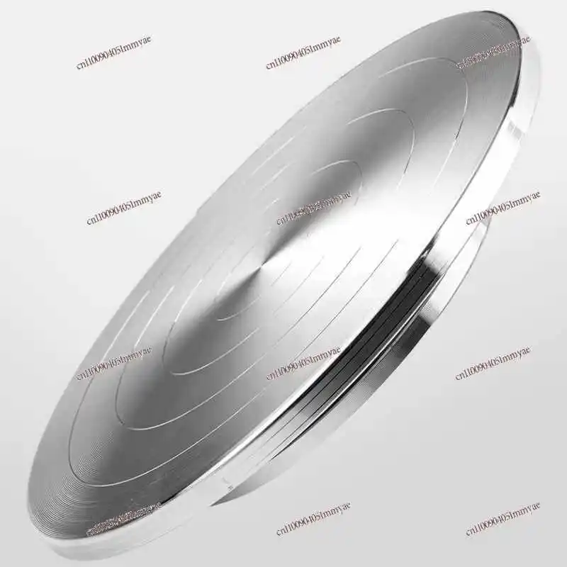 Industrial grade aluminum alloy packing turntable rotating base double bearing pottery bonsai