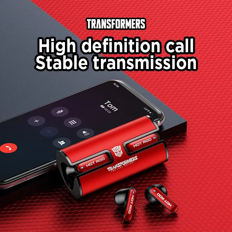 Transformers TF-T02 auricolari Bluetooth 5.3 Wireless TWS cuffie sportive cuffie da gioco doppie modalità con microfono auricolari Cool