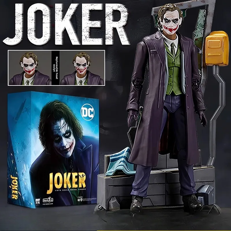 

【In Stock】FondJoy Authentic Collector's DC Comics Series: Batman, Joker 8-inch Figures Toys For Boys Girls Kids