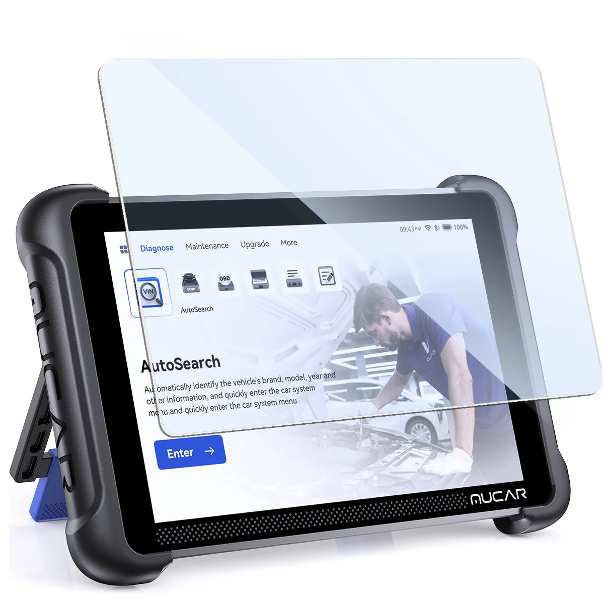 

8-дюймовая защитная пленка для экрана THINKCAR THINKSCAN 689BT 689 MUCAR 892BT VO8, полное покрытие, защитная пленка из закаленного стекла