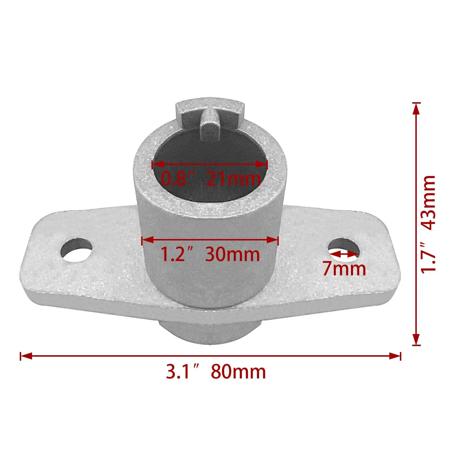 Oar Lock Holder High Performance Premium Paddle Accessories T Shaped Bracket Oar Lock Socket Oarlock Sockets for Yacht Boat