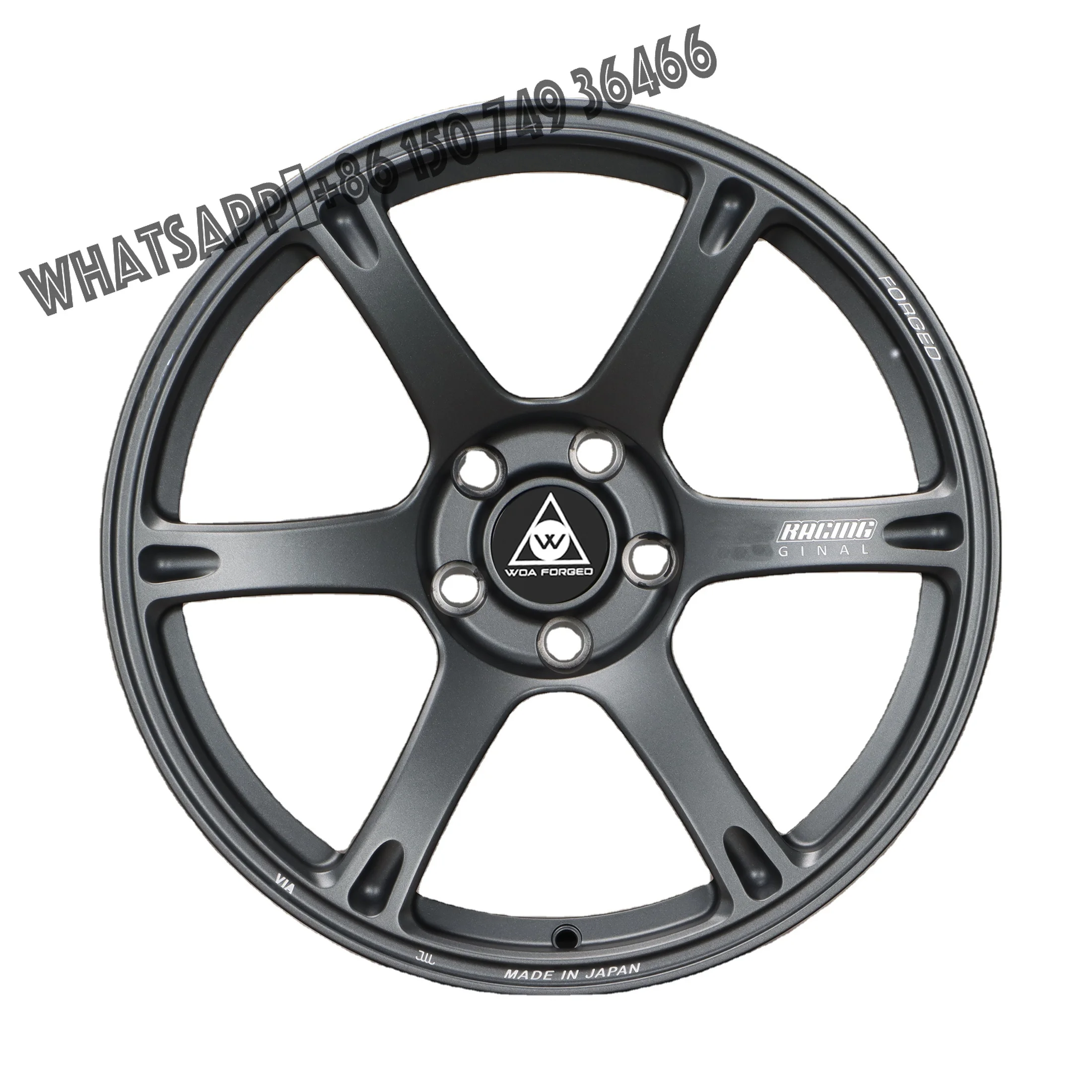 

Изготовленные на заказ кованые алюминиевые диски из сплава, дизайн 6061, легкие черные гоночные легкосплавные кованые диски, для Te37 Toyota Benz Audi Bmw