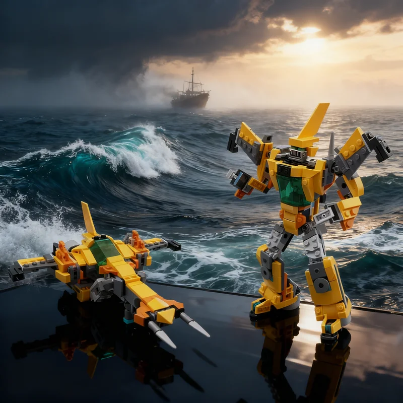 

279 шт. MOC Guardians Galaxy Transformer Brainstorm Cybertronian Jet Модель Строительные блоки Строительная игрушка Рождественские подарки
