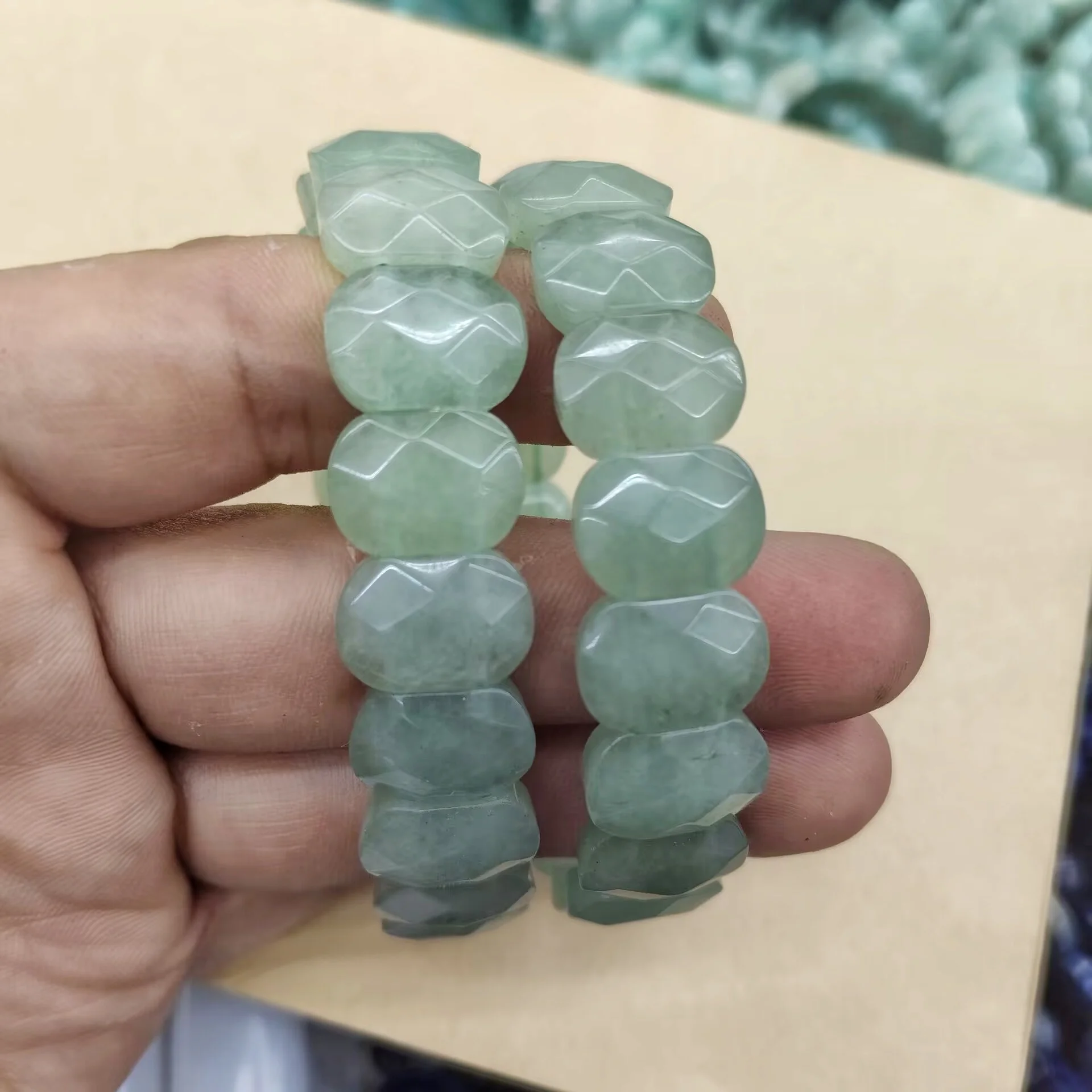 1PC FASHION WOMEN BRACELETS HOT TURQOUISE STONE GREEN AVENTURINE TIGER EYE JADE STONE FOR GIFTS AND PARTY WEARINGS