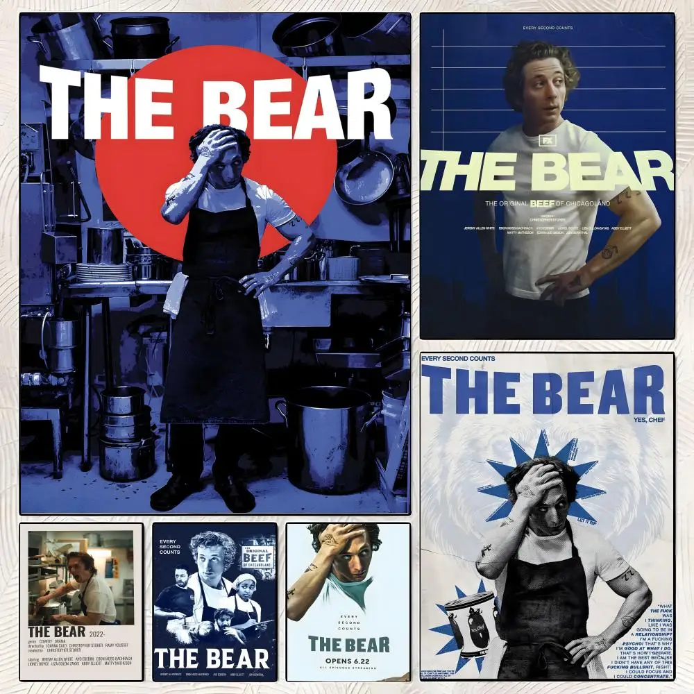T-The Bear Season Poster High-definition  poster stickers, suitable for bedroom, living room, home decoration